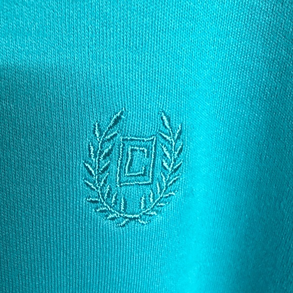 Chaps Men’s Teal Blue Polo Shirt - Short Sleeve Collared - Picture 3 of 5